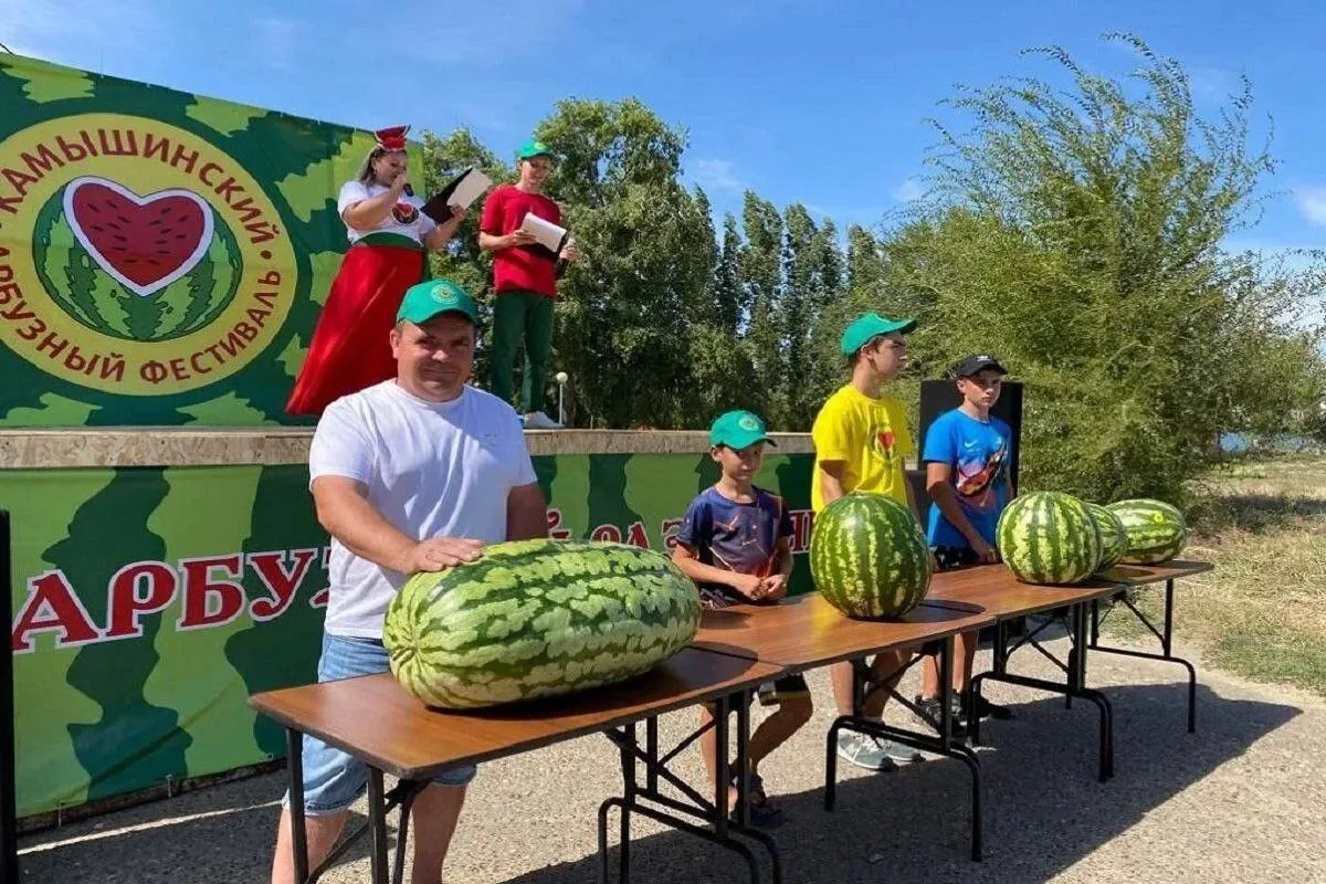 🍉 22 августа в Камышине пройдёт арбузный фестиваль «Зело отменный плод»