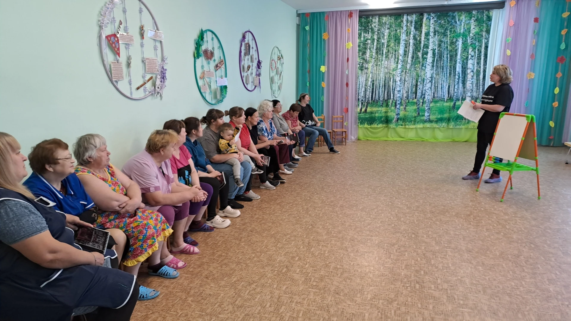 15+ Искренний диалог сегодня получился с прекрасным коллективом детского сада «Серебрян...