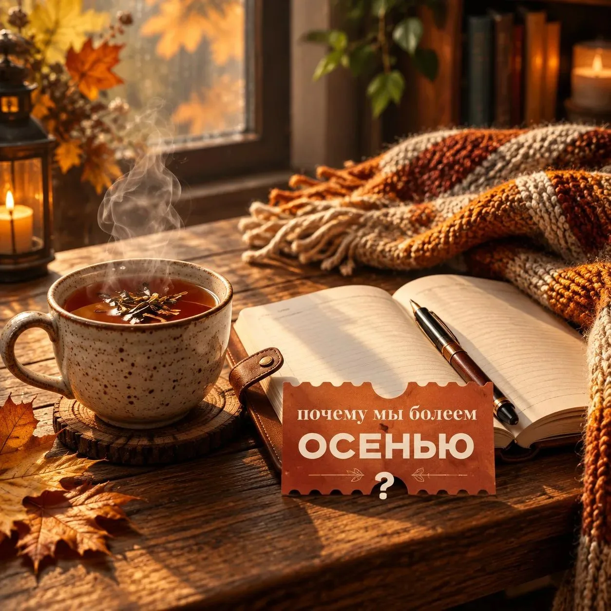 🍂 Почему мы болеем осенью?