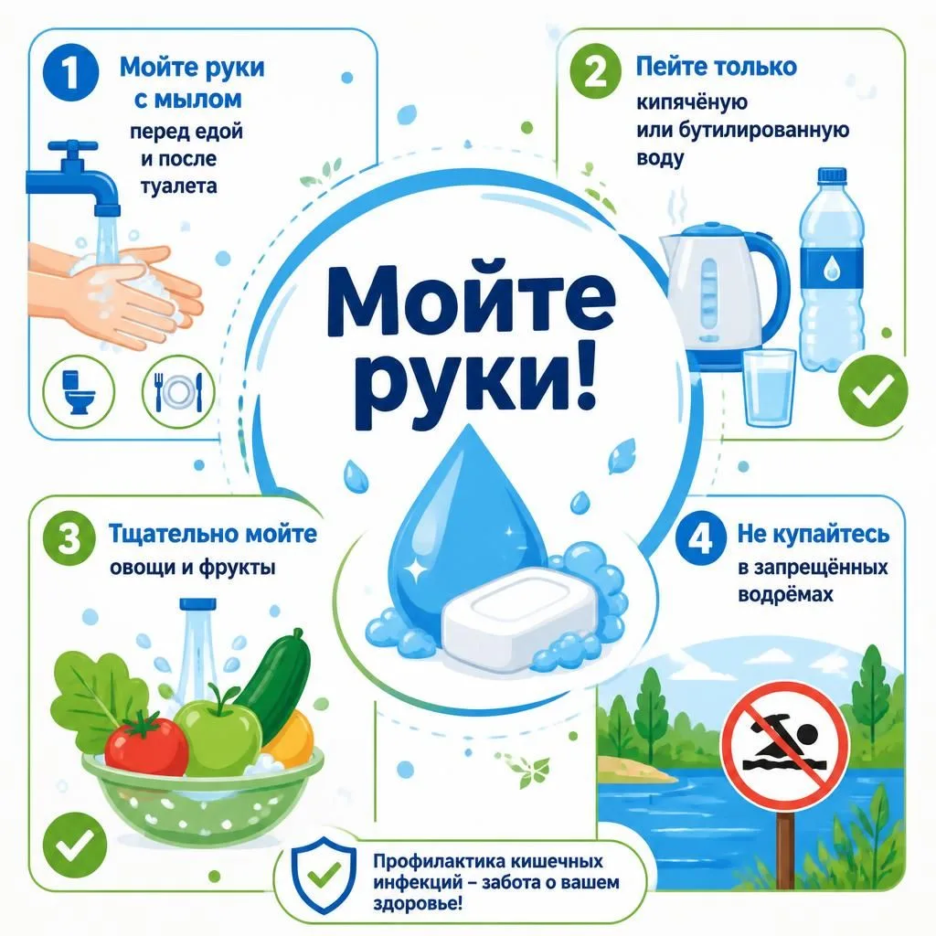 ###  Кишечные инфекции: невидимая угроза, которую можно остановить