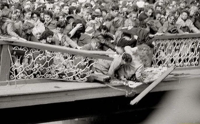 Ленинград. Открытие фонтанов в Петергофе. Май 1983 года