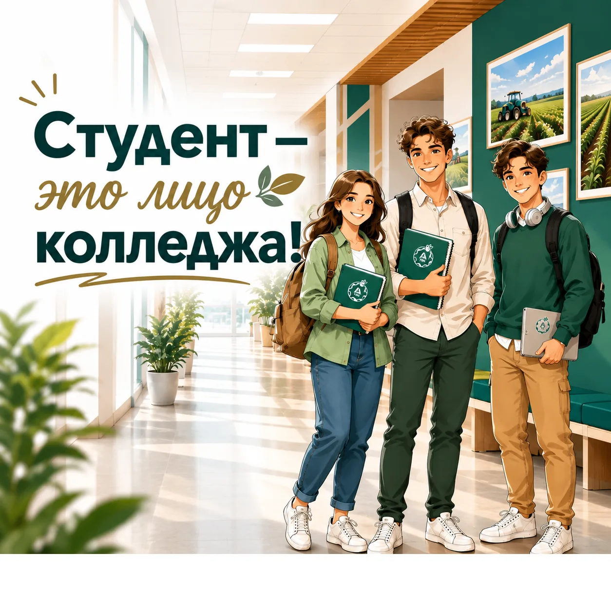 Студент, начни с себя! 🎓✨