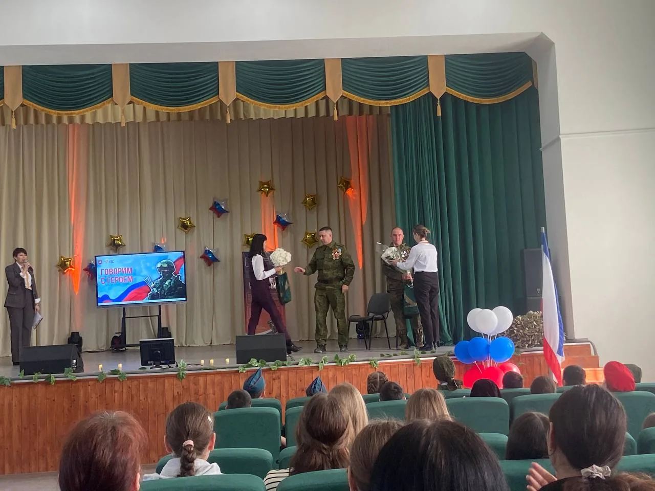 10 марта активисты ученического самоуправления МОУ «Стальновская школа» вместе с советн...