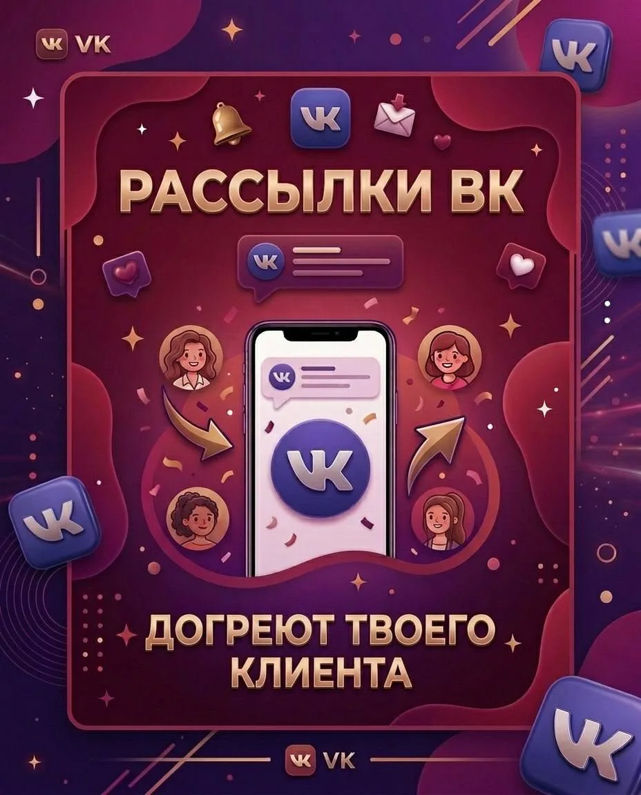 💋 Канал с рассылками для ВК.