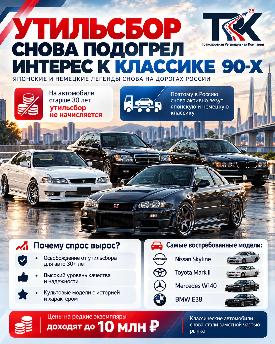 🚗 КЛАССИКА 90-Х СНОВА ВОЗВРАЩАЕТСЯ НА ДОРОГИ