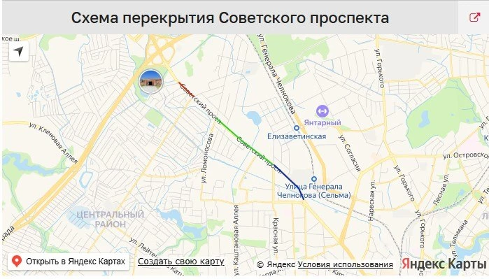 🚧 С 15 ноября начнут перекрывать Советский проспект: где и как объезжать