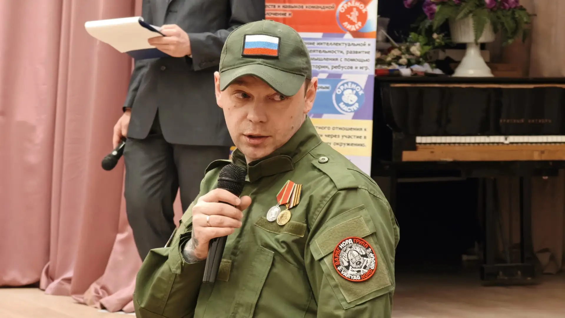 «Портрет Героя СВО»: память, уважение, благодарность  В школе прошло открытие выставки «Портрет Геро
