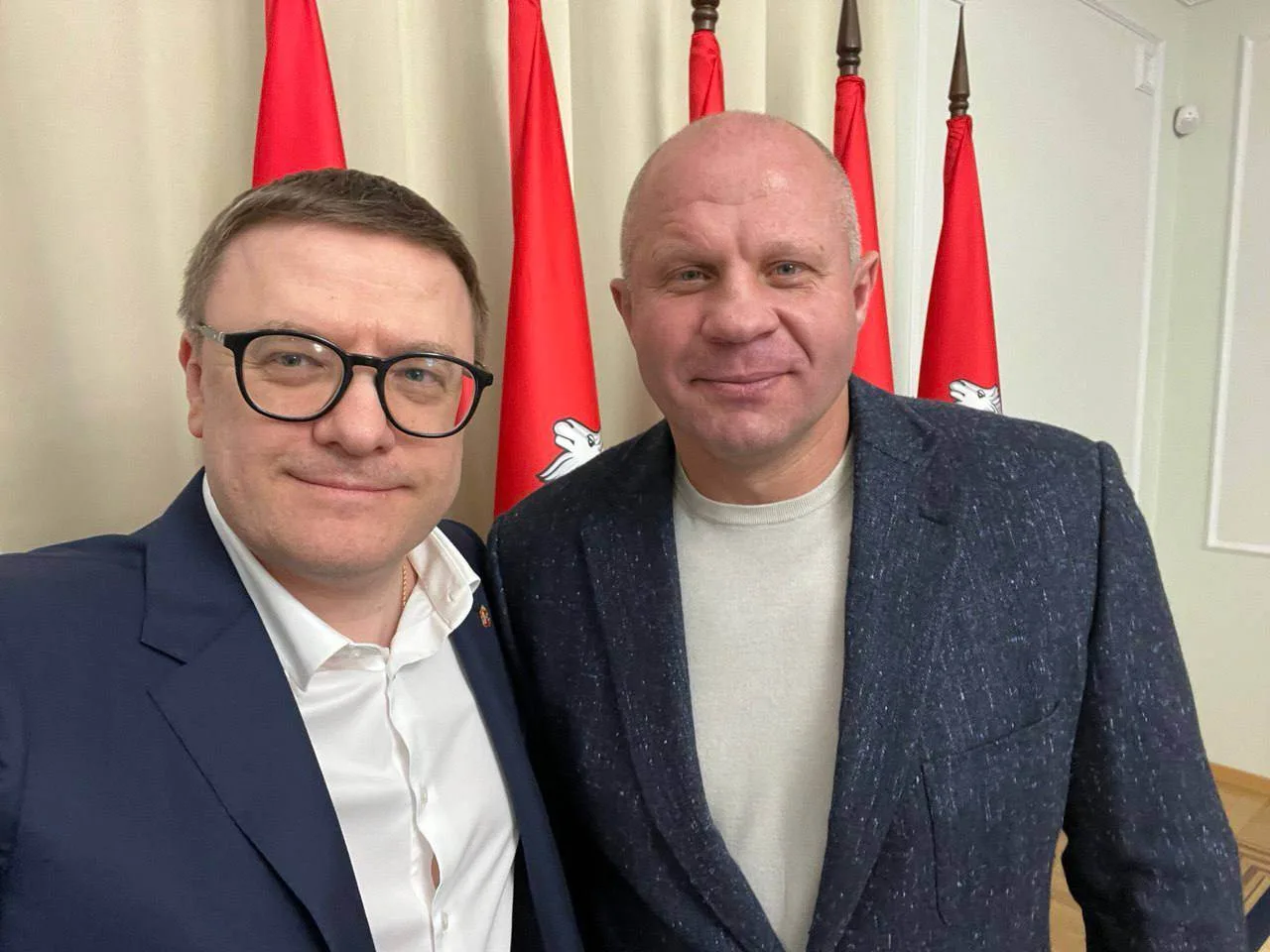 Встретился с заслуженным мастером спорта России, четырехкратным чемпион мира по смешанным боевым иск