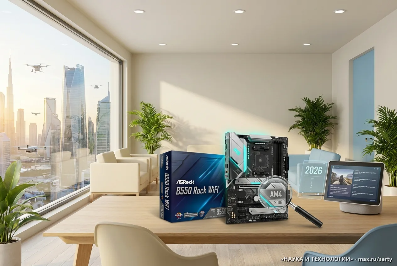 💻 ASRock выпустила новую материнскую плату для 10-летнего сокета AM4

ASRock представила B550 Rock 