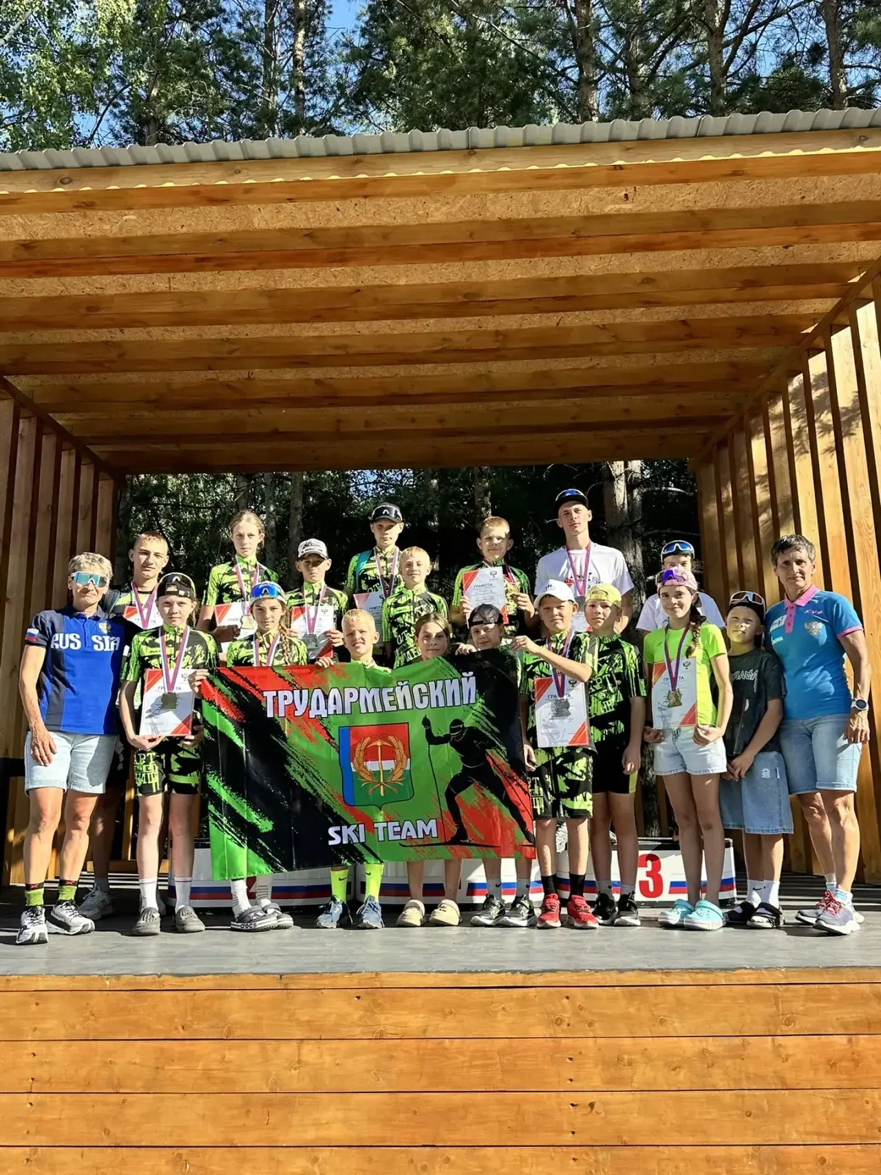 15 -16 августа в Березовой роще г. Киселевска прошел Открытый фестиваль по лыжным гонка...