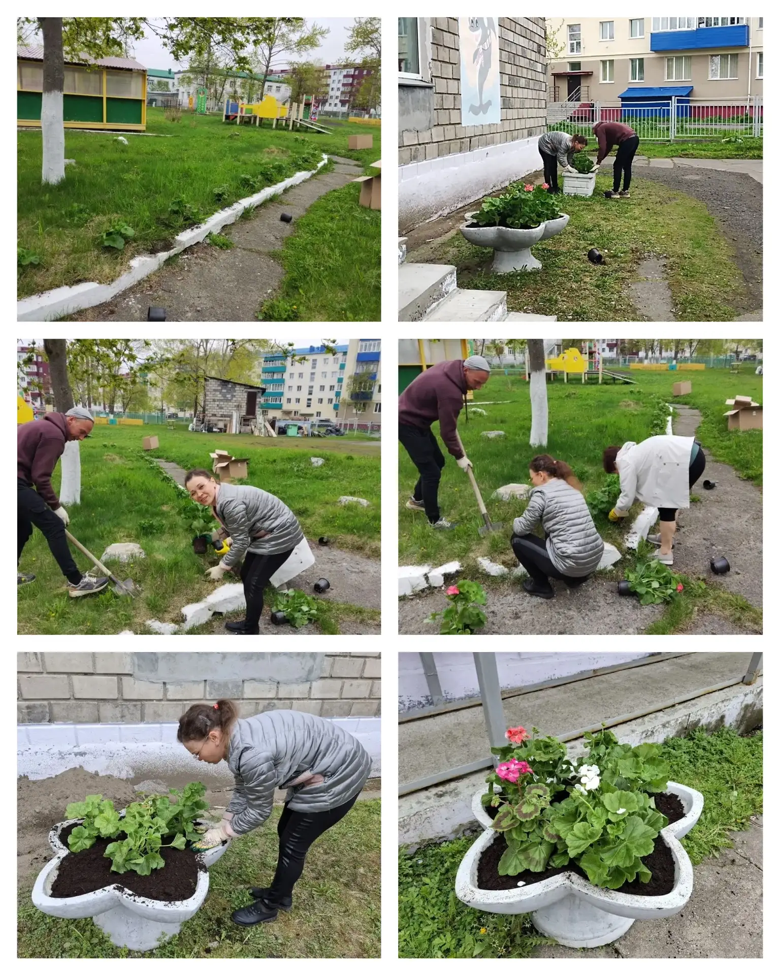 🌿 В детском МБДОУ № 34 г. Поронайска наступило лето — пора сажать цветы! 🌸🌱☀️

В детском саду выс
