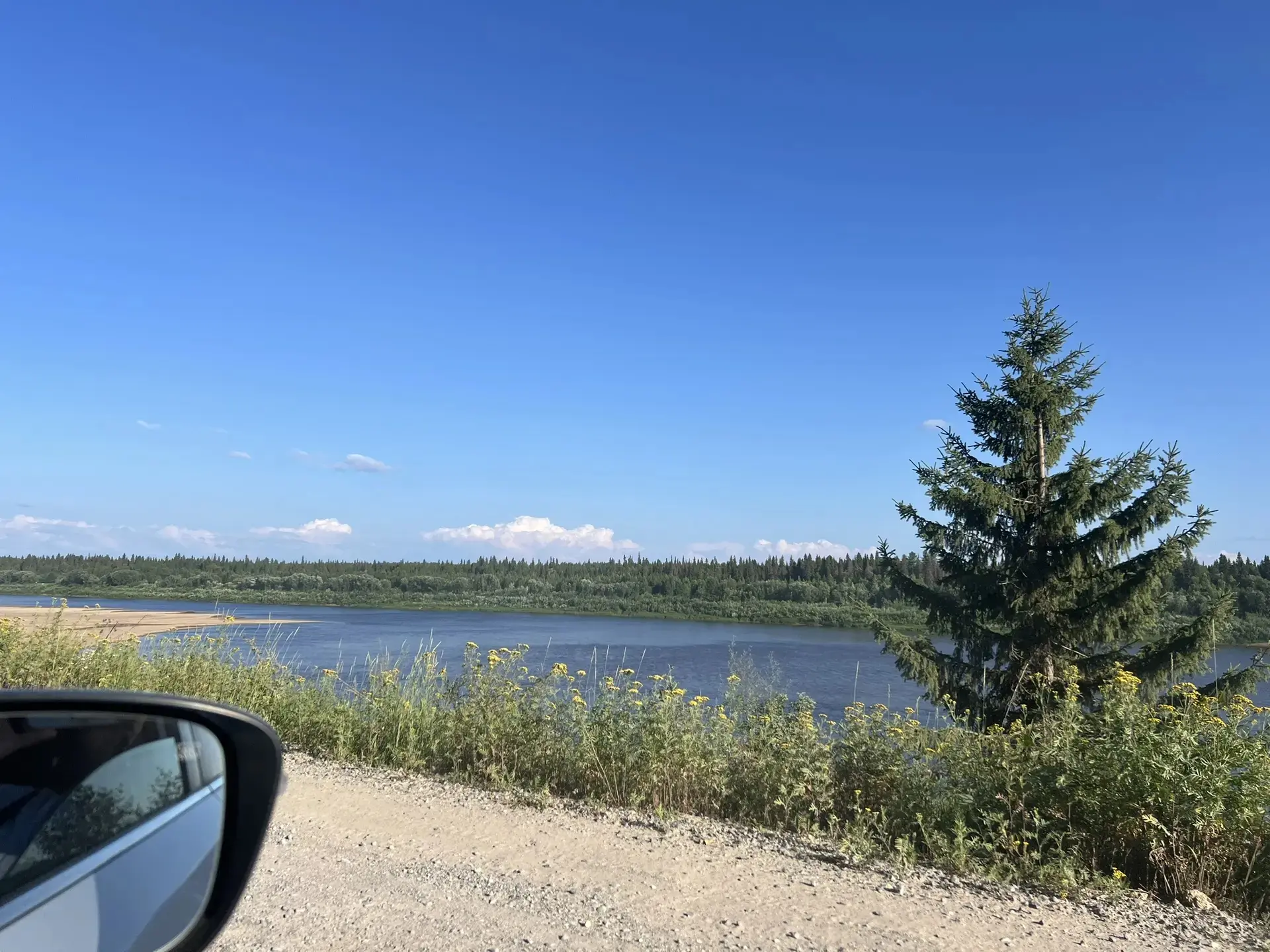 Утро на Русском Севере: там, где кончается асфальт 🌾