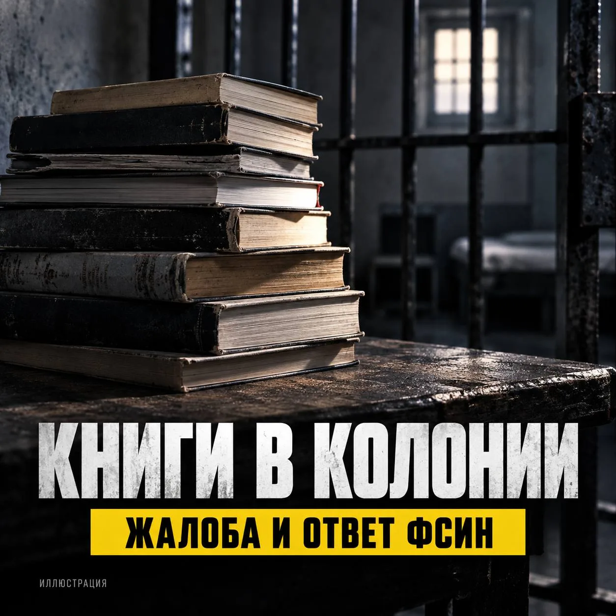 ФСИН ответила на сообщение об изъятии зарубежных книг в петербургской колонии