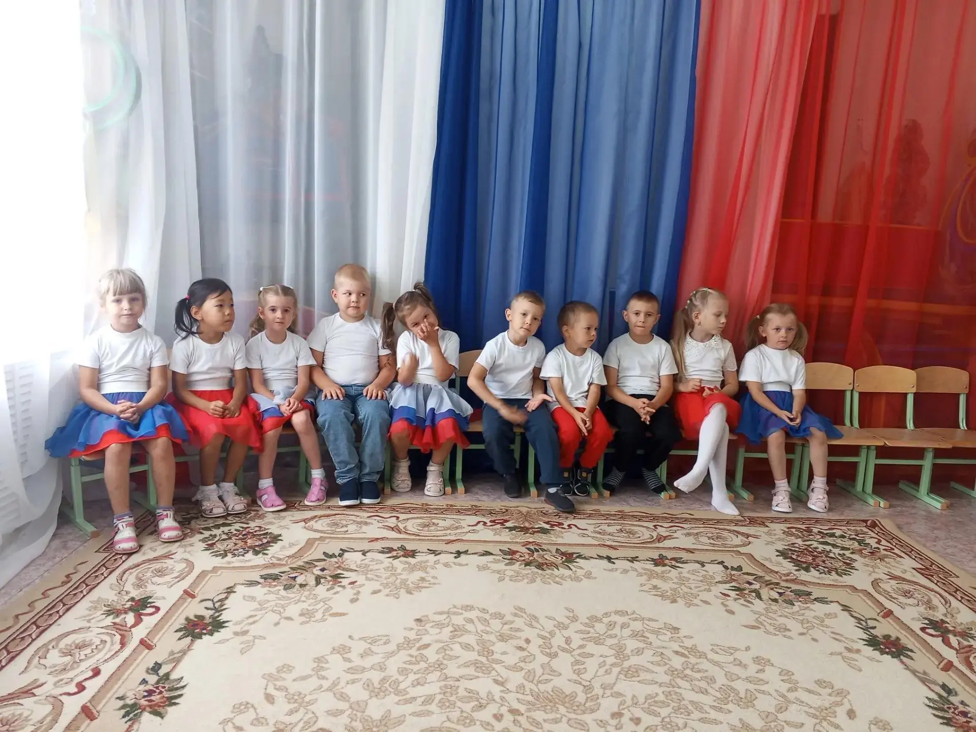 🇷🇺День Флага в детском саду! 🇷🇺