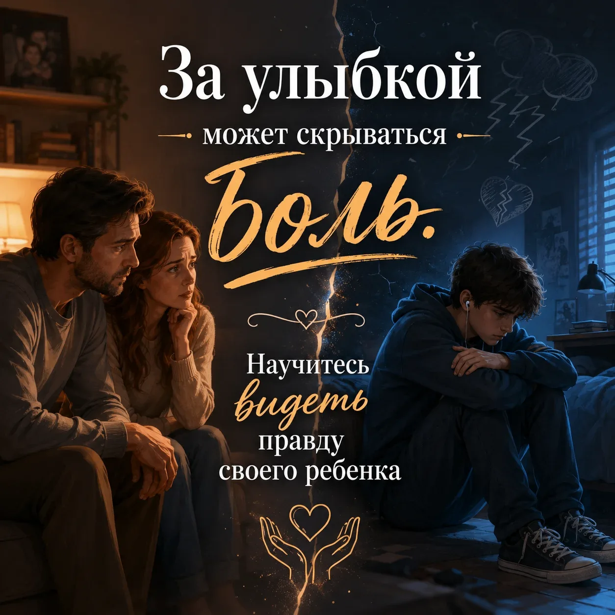 🆘 Важно знать каждому родителю: как распознать внутреннюю беду ребенка?