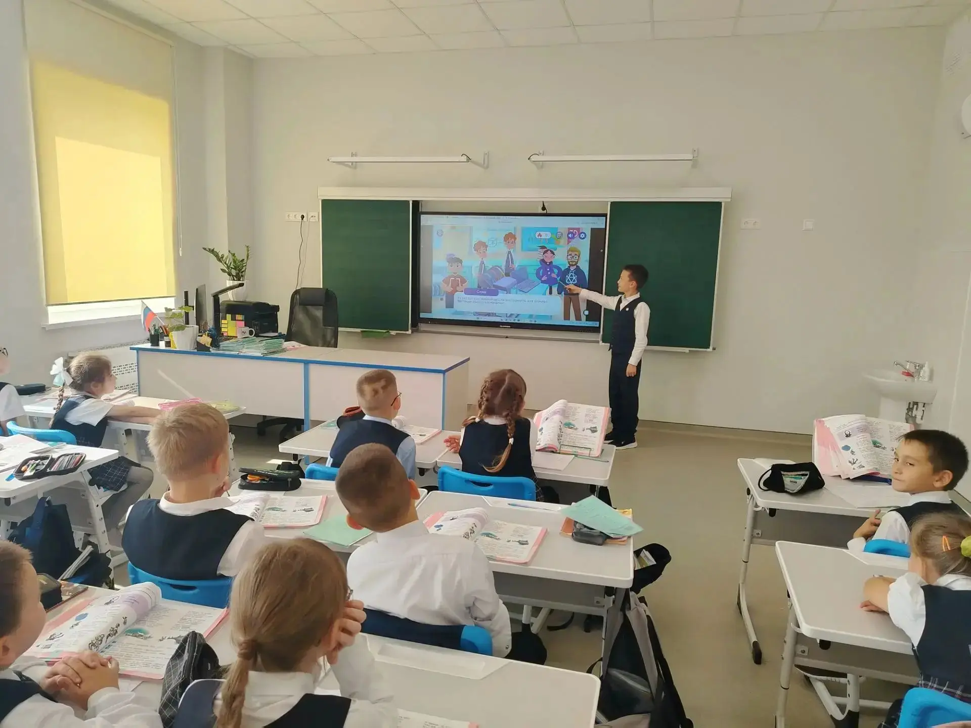 🤖💻 «Урок цифры» в 3 «Б» классе!