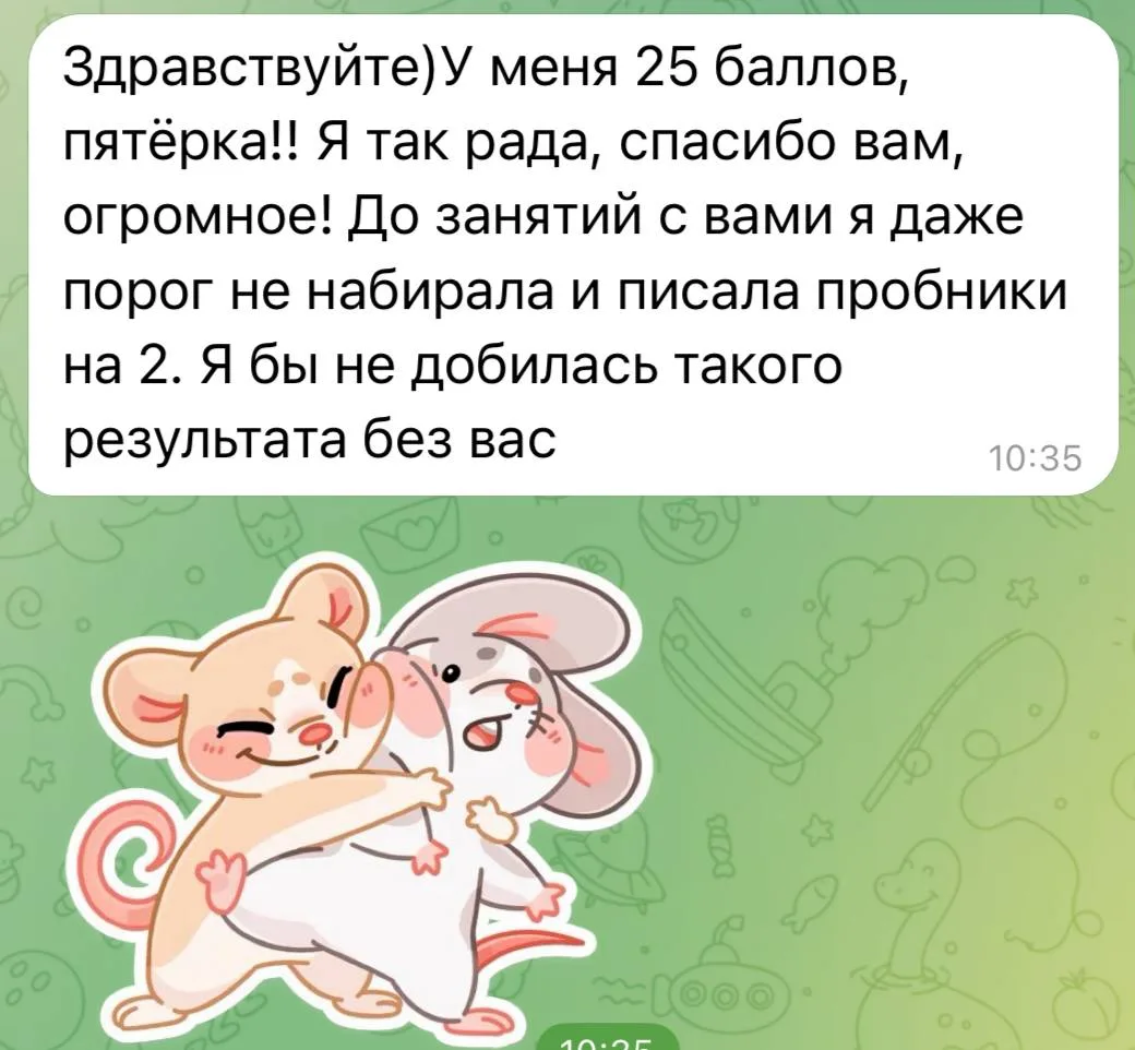 «Пробник на 2, а хочется 4 или 5…»

Маша пришла ко мне в ноябре 9 класса.
Пробный экзамен - на 2.
По