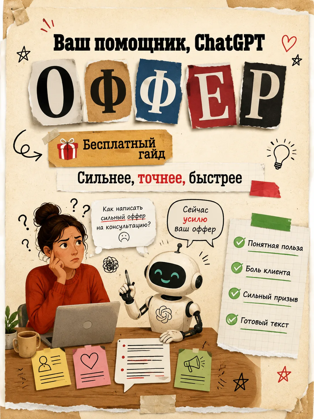 Сильный оффер для консультации