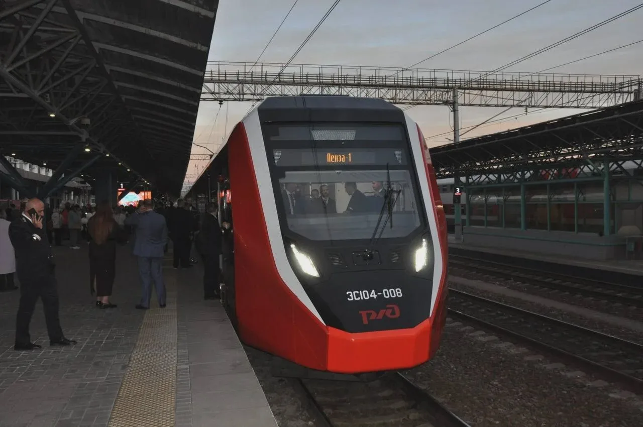 🚄 Между Самарой и Пензой ежедневно ходит скоростной «Финист»