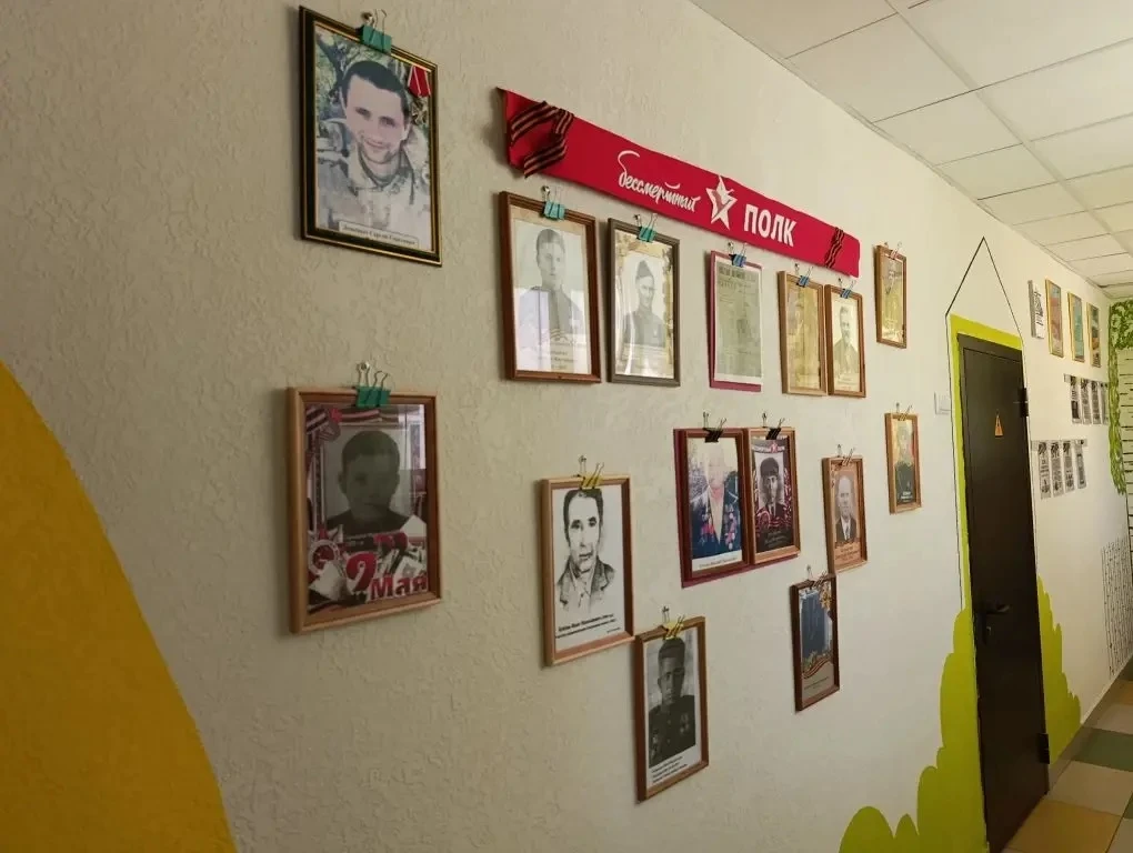 "Стена Памяти" 
в детском саду
В рамках празднования Дня Победы в Великой Отечественной войне 1941-1