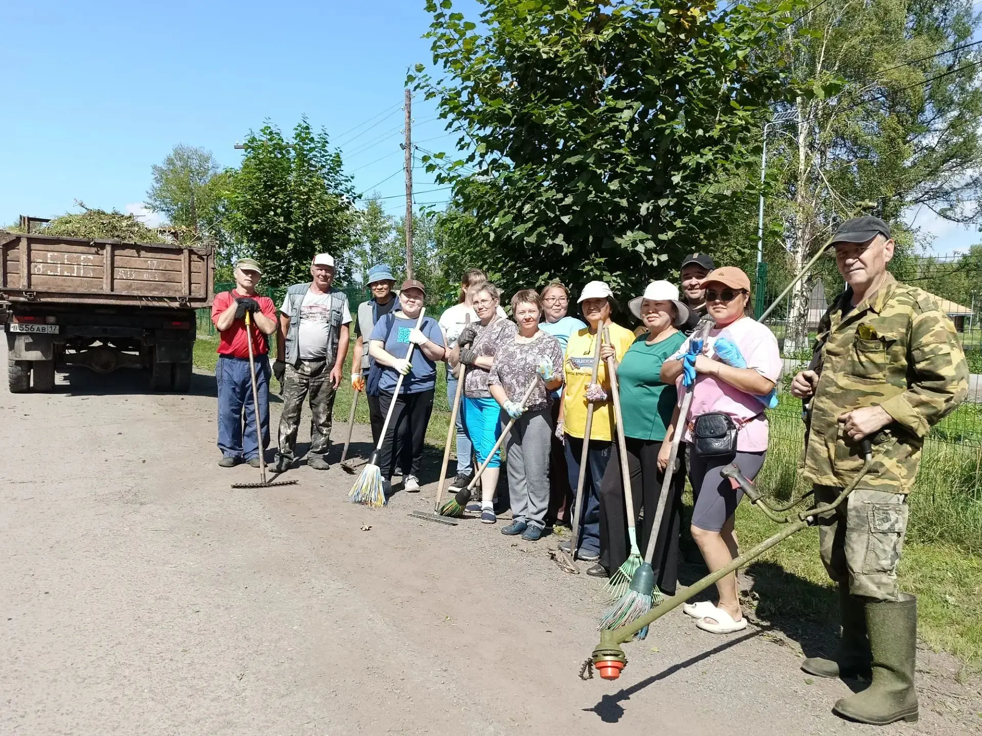 🧹🌾 Встречаем День Республики Тыва в чистоте и порядке!