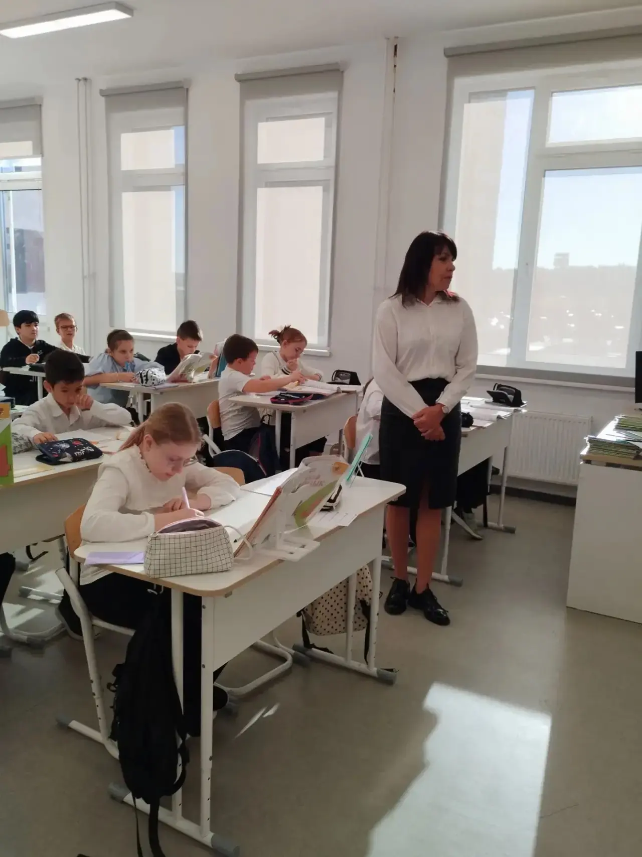 📌В рамках плана внутришкольного контроля посещён урок русского языка в 4 «Г» классе по...