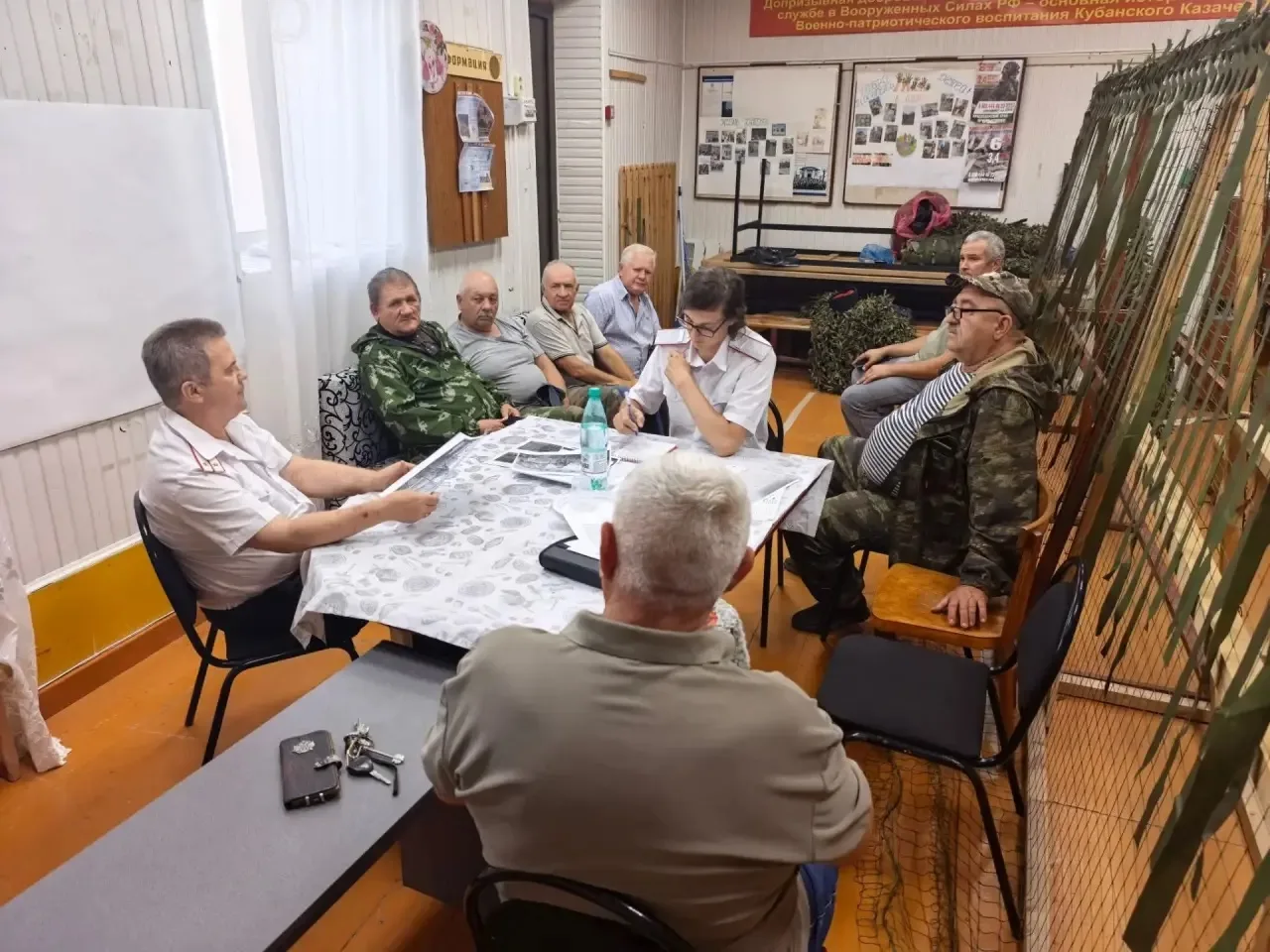 В первичных казачьих обществах Анапского районного общества прошли расширенные правления