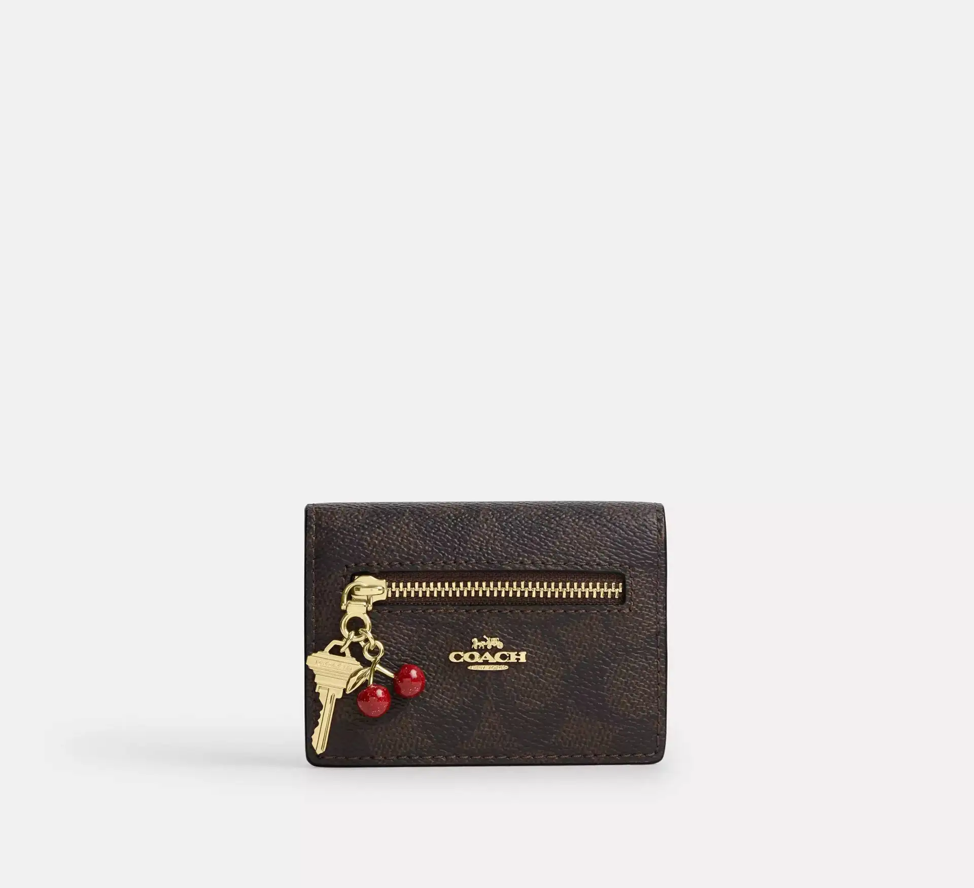 Нельзя пройти мимо 😍Coach кошелек с 🍒