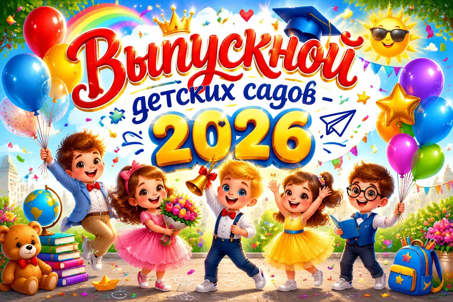 🎓 Прощай, детский сад: как наши выпускники‑2026 шагнули в школу