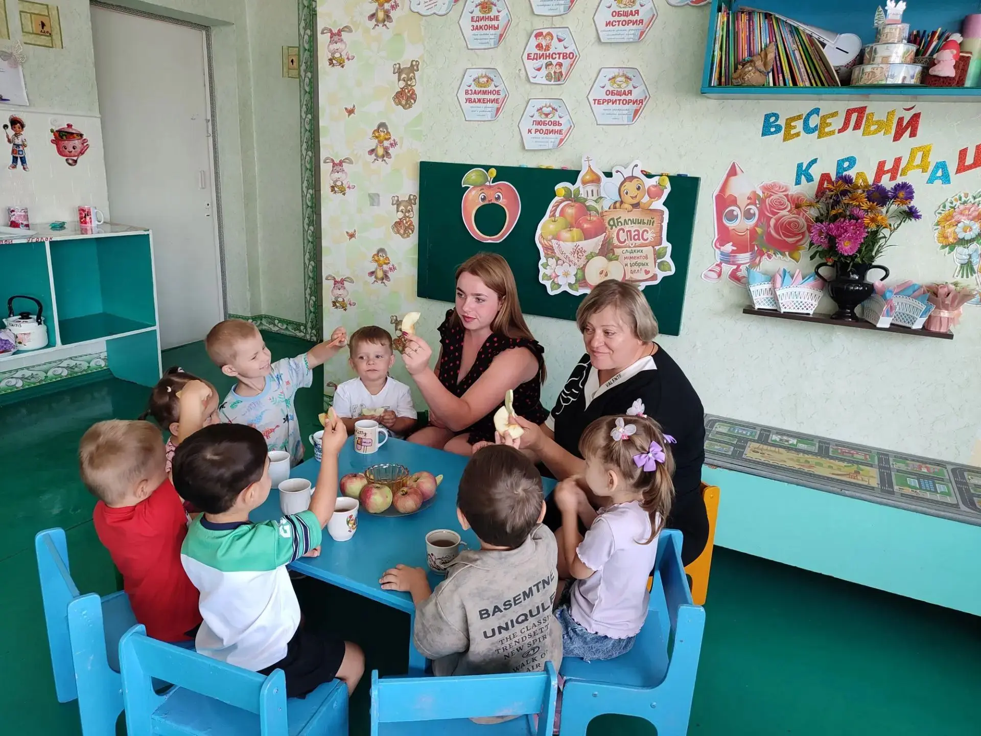 Сегодня, 19 августа, в нашем детском саду царила особая атмосфера радости и тепла. Самы...