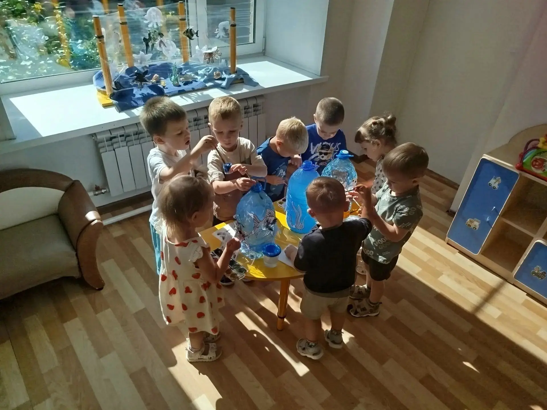 «Путешествие в подводный мир» в группе «Сказка».