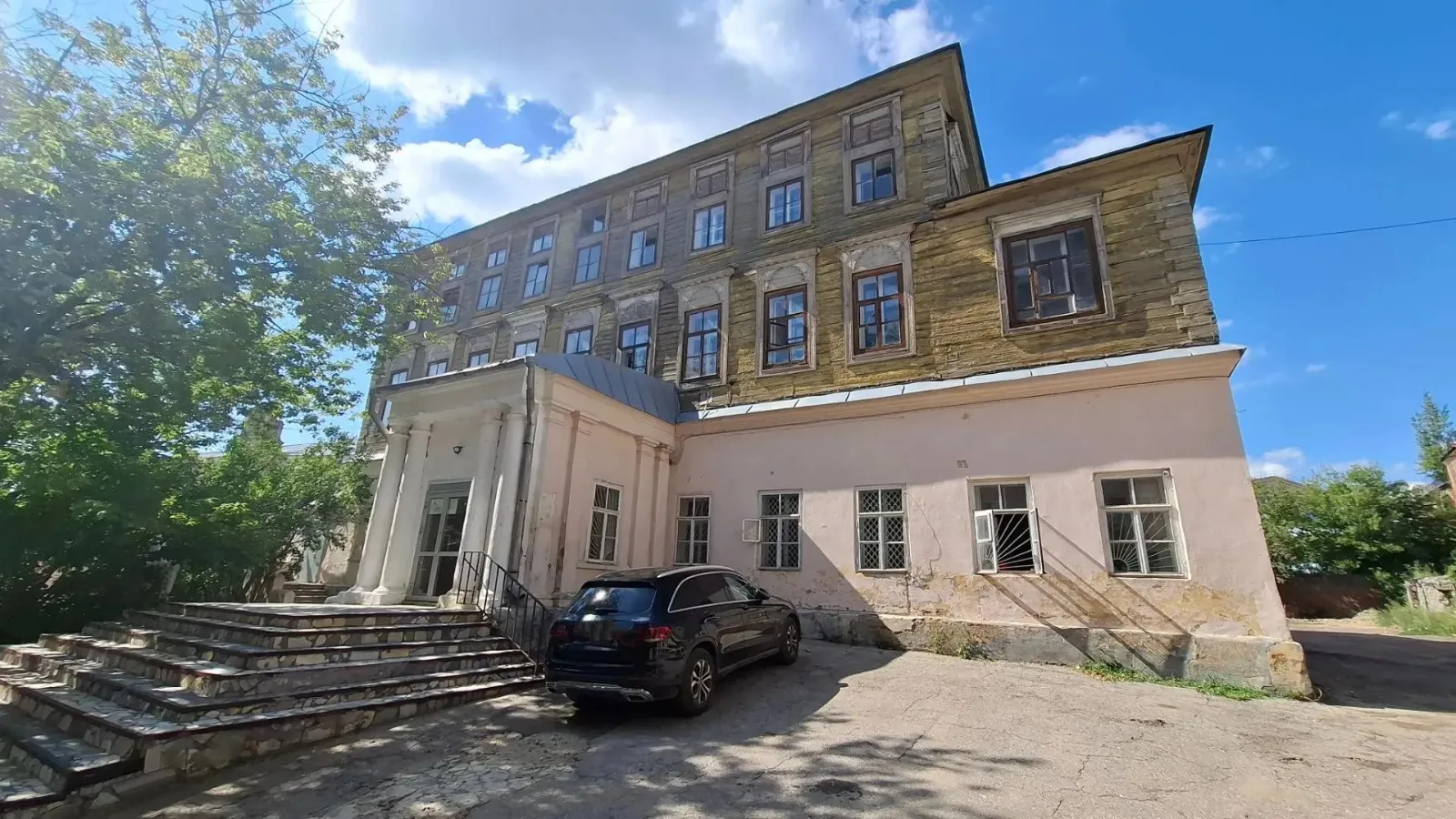 В Казани начали реставрацию Дома Котелова – объекта культурного наследия федерального з...