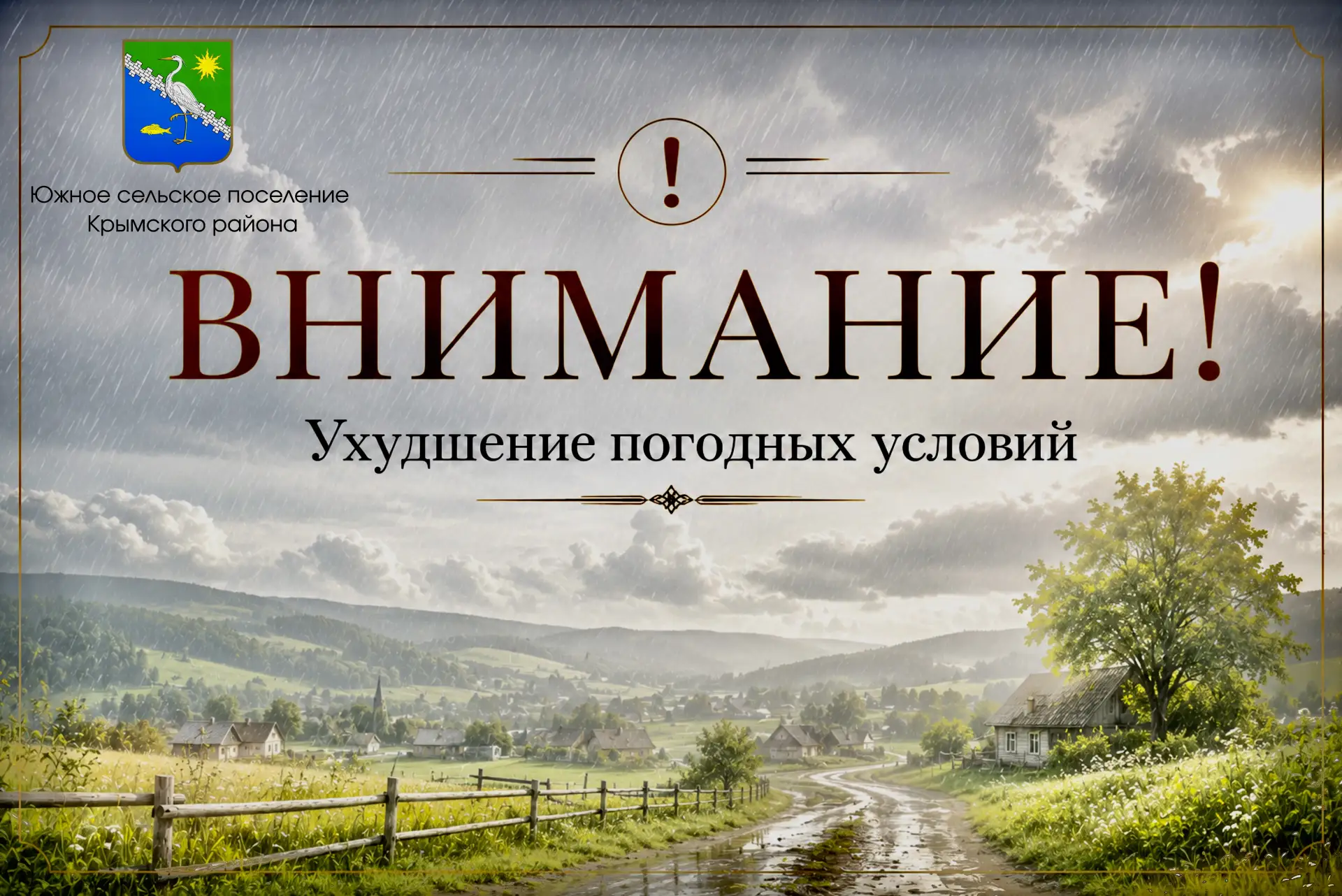 Экстренное предупреждение