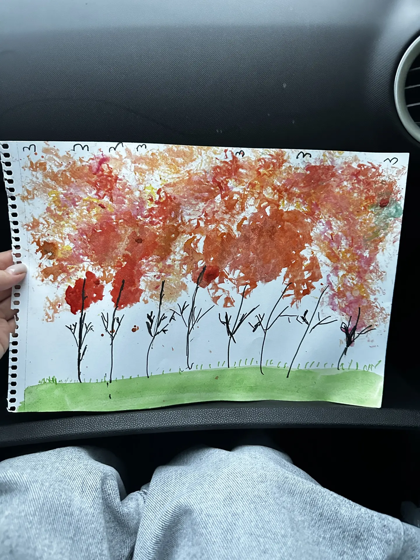 Тёма сегодня рисовал🍂