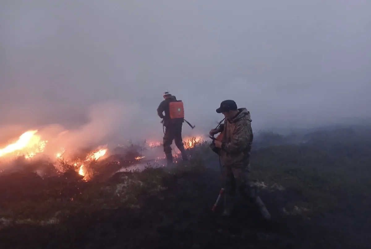 Второй ландшафтный пожар потушили в пяти километрах от села Ома

Огненную стихию оказалось сложно по