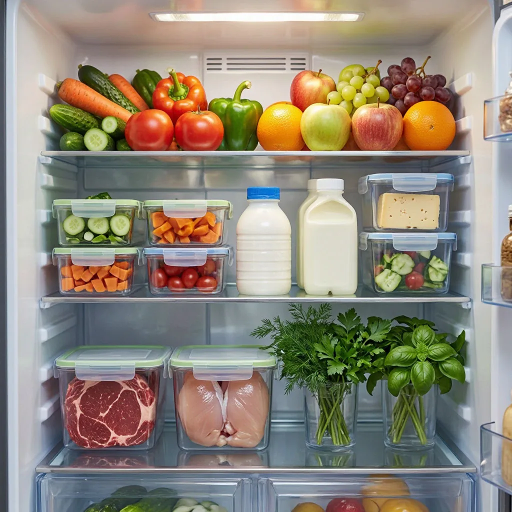 КАК ОРГАНИЗОВАТЬ ХОЛОДИЛЬНИК, ЧТОБЫ ХУДЕТЬ ЛЕГКО! 🧊🥗✨