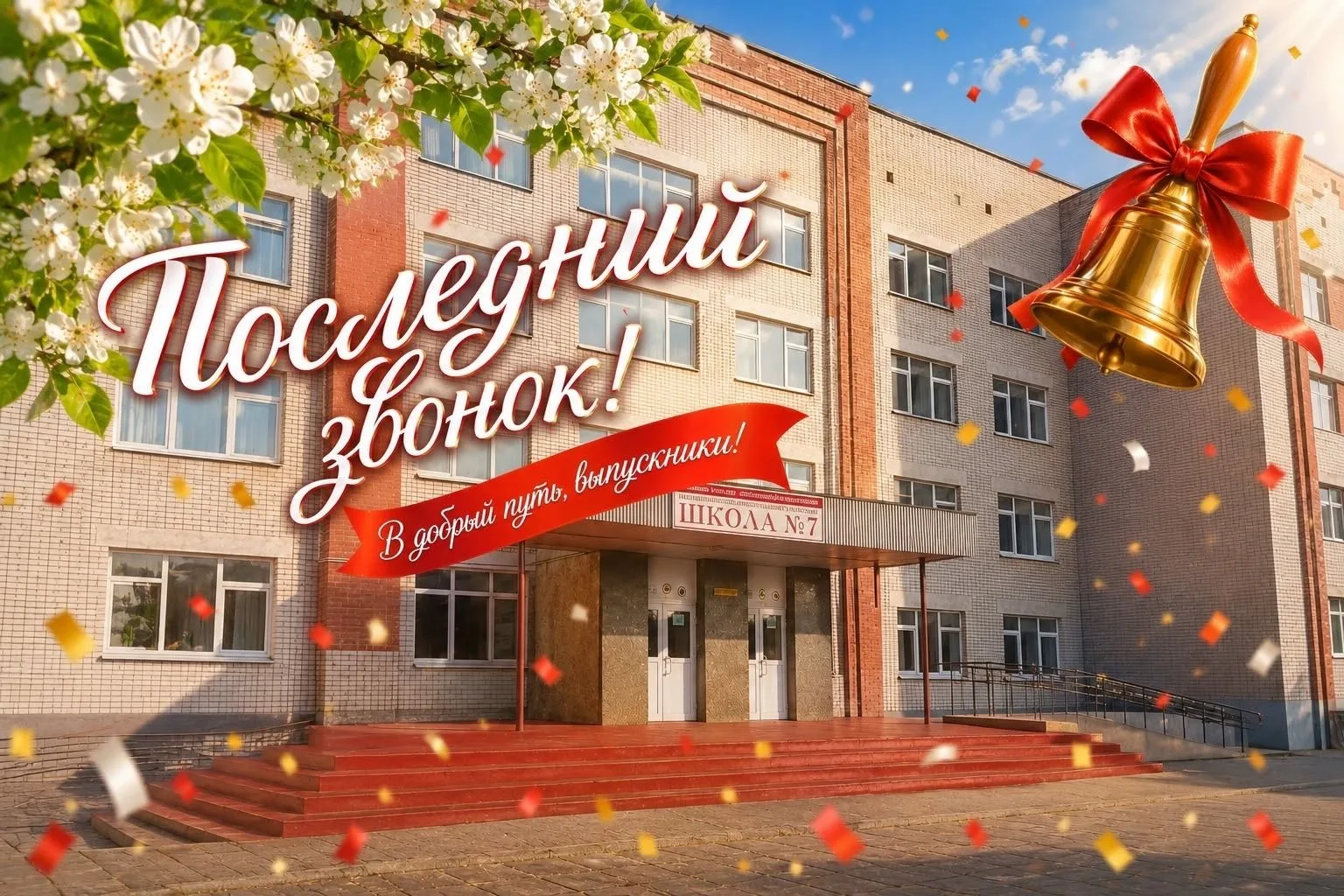 Прозвенел последний звонок! 🔔
