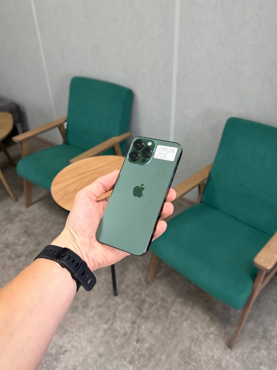 Крутейший iPhone 13 Pro Max на 256 Гб в редком красивом цвете Alpine Green 🔥🔥🔥