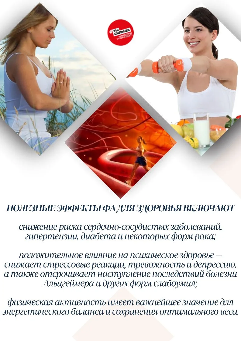🏃Неделя физической активности

❗️Неделя информирования о важности физической активности стартовала 