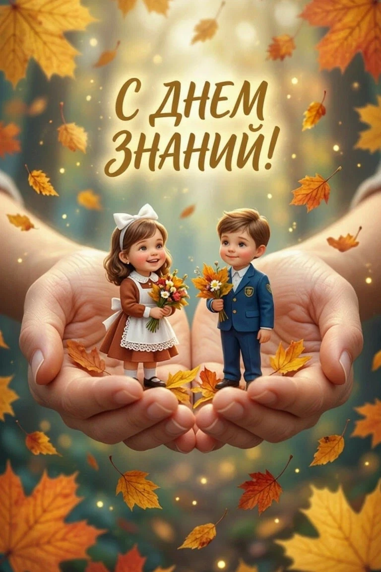 С Днем знаний, наши дорогие ученики, педагоги и родители!