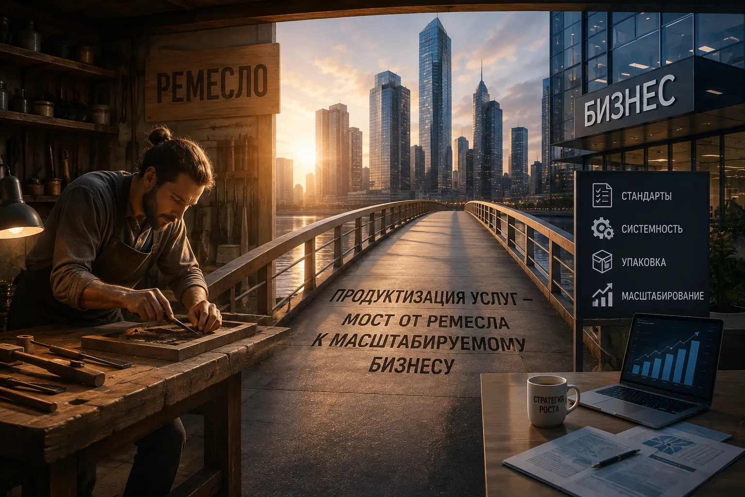 Продуктизация услуг - мост от ремесла к масштабируемому бизнесу 📦📈