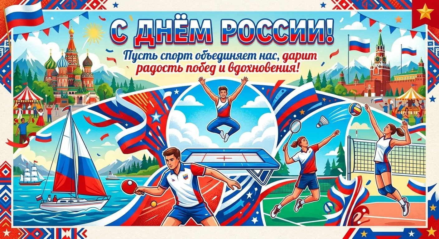 🇷🇺С Днём России, дорогие друзья! 🇷🇺

Сегодня, 12 июня, мы отмечаем День России - праздник национ