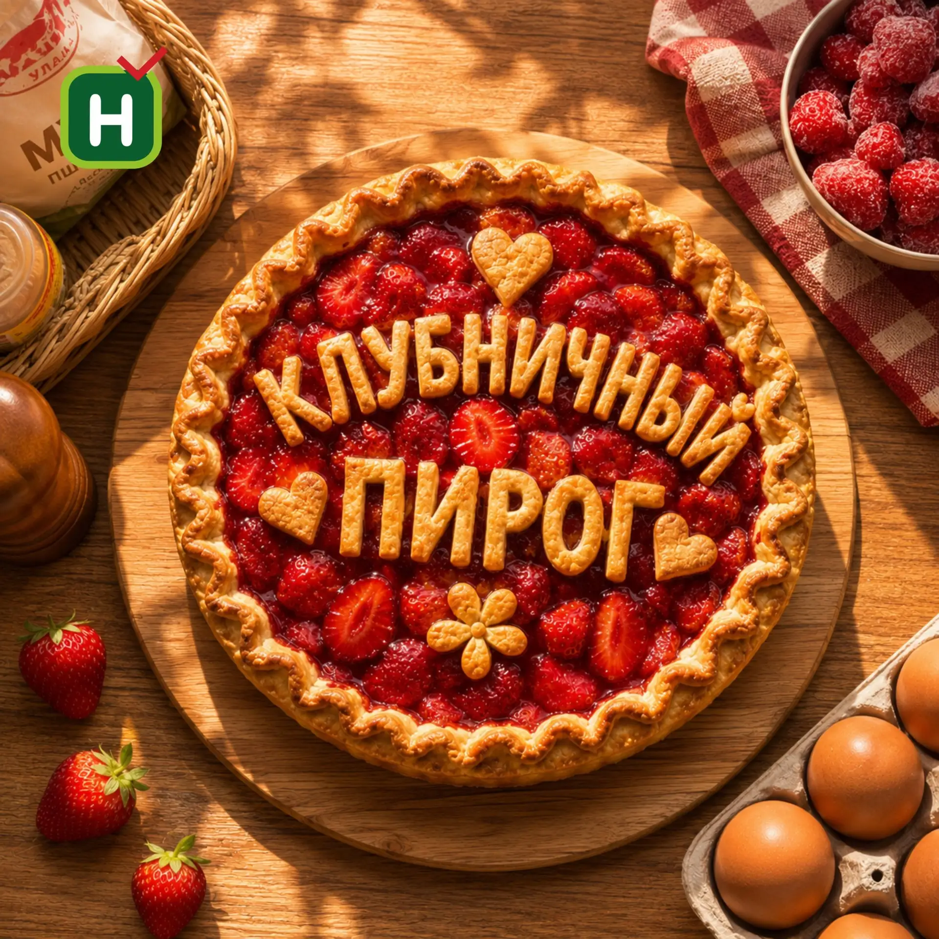 🍓 Самое время приготовить клубничный пирог!

Цены — песня, выбор — праздник!

*цены актуальны на мо
