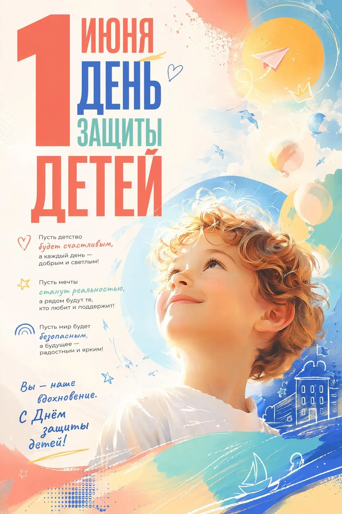 С Днём защиты детей!