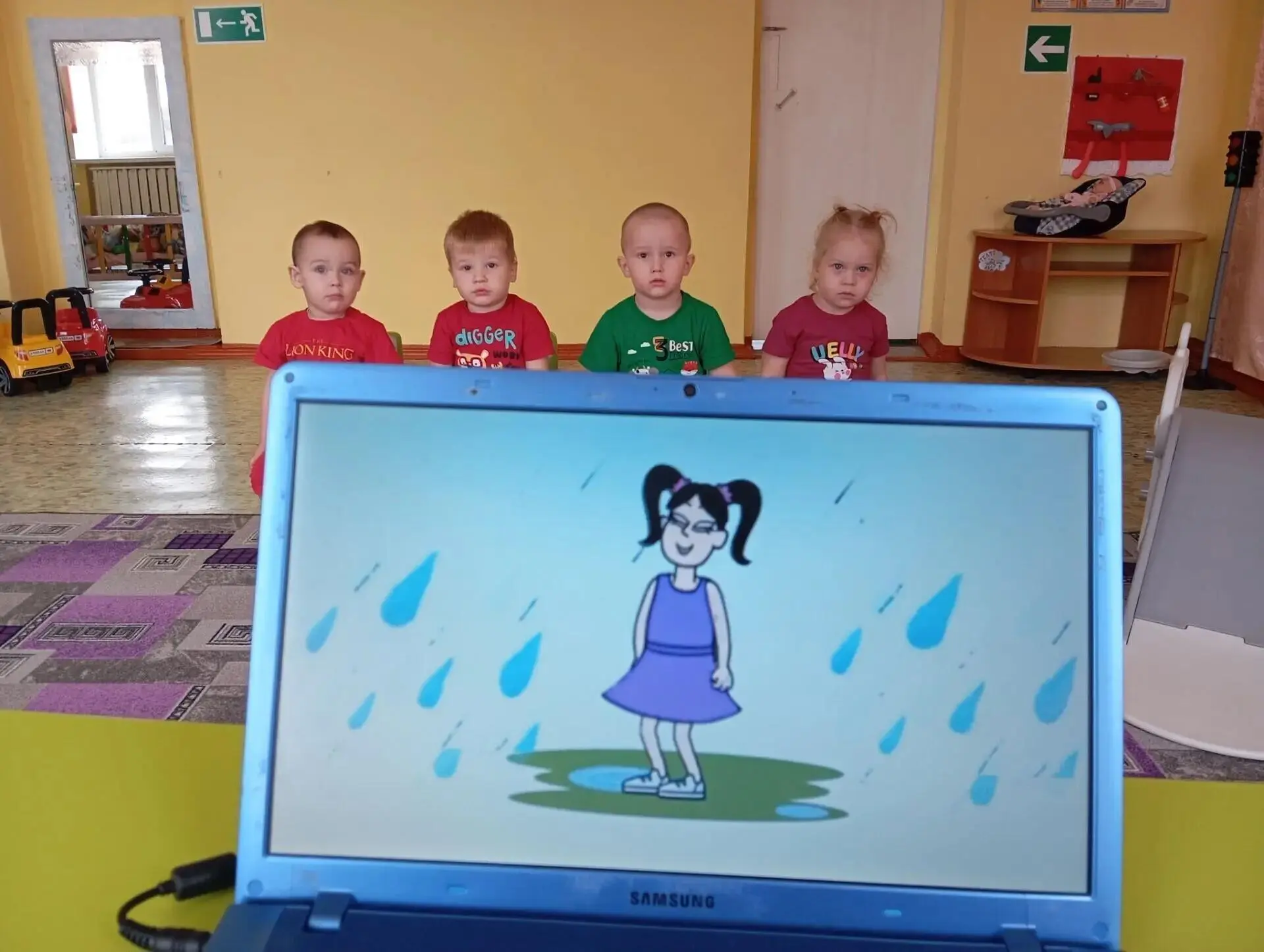 💧 В младшей группе детского сада «Смешарики» прошла познавательная беседа «Вода вокруг...