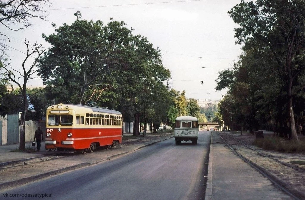 Одесса, 1978 год. Улица Маловского.
