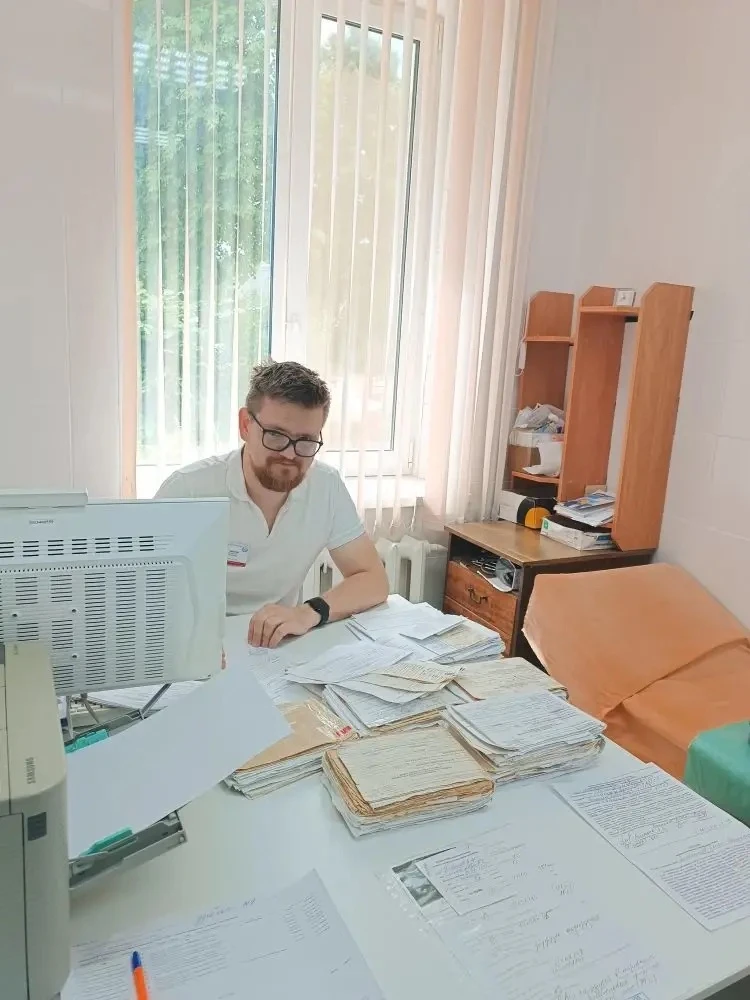 🚑 Наша мультидисциплинарная бригада специалистов выехала в Бетлицу. Врачи областной больницы провел