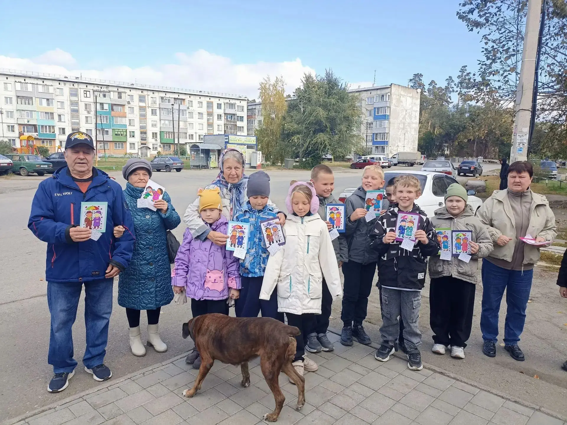 День пожилого человека: тепло от самых юных сердец.