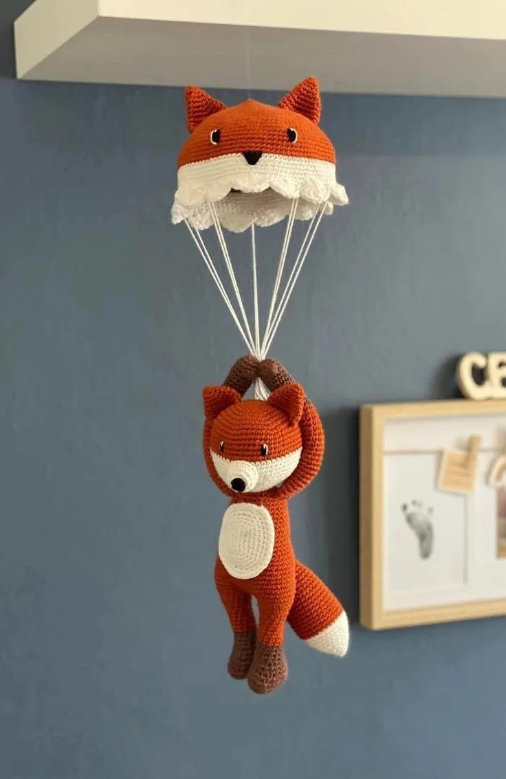 🧡 Прелестные лисички амигуруми