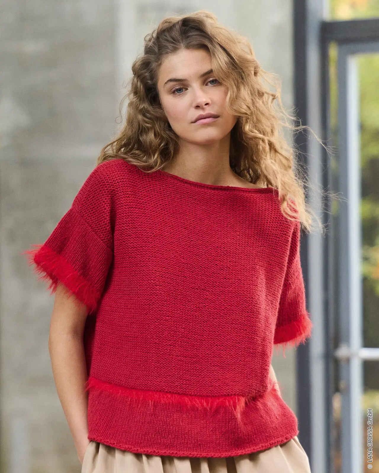 ❤️ Футболка — модель №3 из Lana Grossa Lookbook 20